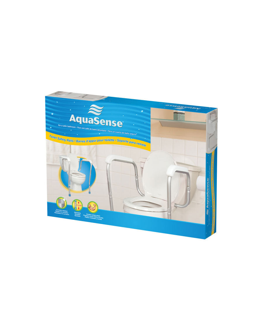 AquaSense Adjustable Toilet Safety Rails - 1 each - 0