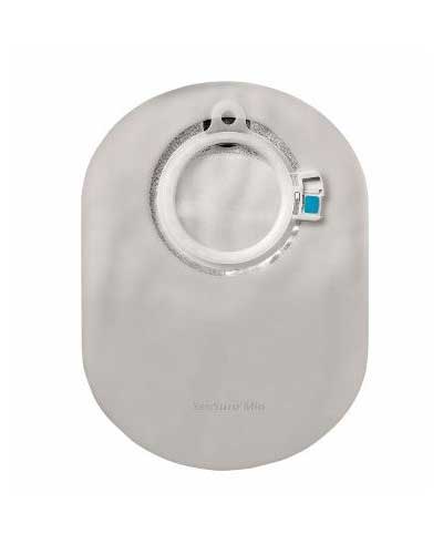 Coloplast SenSura Mio Click Closed Pouch - 30 per box, 40MM (1 9/16"), OPAQUE WITH INSPECTION WINDOW - MIDI 18CM (7")