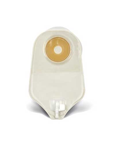 Convatec ActiveLife 1-Piece Urostomy Pouch qith Accuseal Tap Durahesive Barrier - 10 per box, 38MM (1½"), TRANSPARENT - WITH TAPE