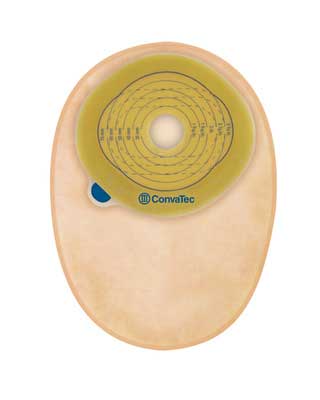 Convatec Esteem Plus 1-Piece Closed Pouch with Filter Modified Stomahesive - 30 per box, 25 MM (1"), TRANSPARENT (1 SIDED COMFORT PANEL) - 20.3CM (8")