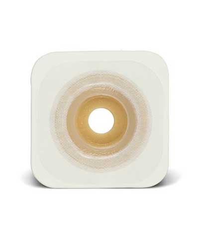 Convatec Esteem Synergy Convex Stomahesive Moldable Skin Barrier - 10 per box, 33-45MM (1 1-4"-1 3/4"), ORANGE - WITH TAPE