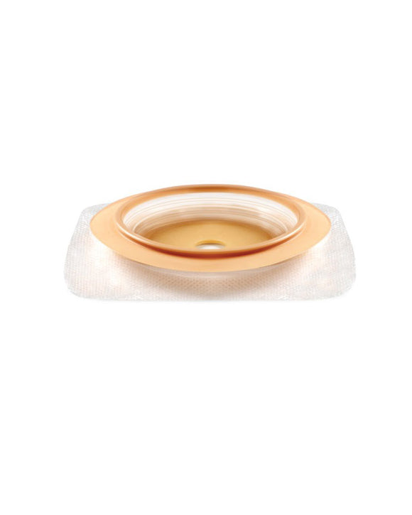 Barrière cutanée convexe Convatec Natura Durahesive avec bride accordéon - 10 par boîte, 13 - 48MM (1⁄2" - 1 7⁄8"), BLEU - COLLIER ACRYLIQUE