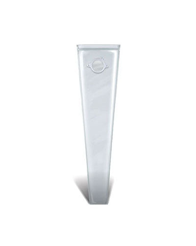 Convatec Visi Flow 2-Piece Irrigation Sleeve - Transparent - Blue/70mm 2 3/4" - 5 per box