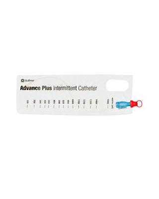 Hollister Advance Plus Touch Free Intermittent Catheter System 14FR 16 40CM Coude 100 per Box