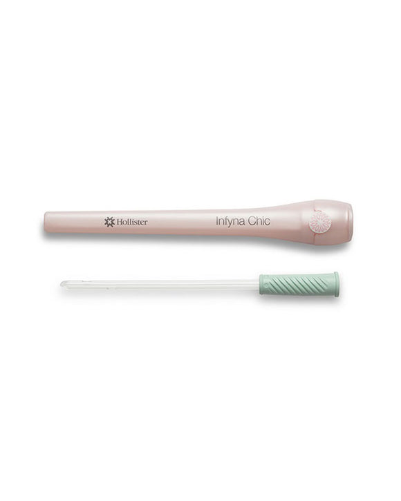 Cathéter intermittent Hollister Infyna Chic 12FR 14CM Nelaton - 30 par boîte