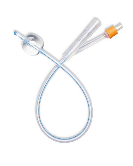 Medline Foley 2-Way Silicone Catheter 40cm (16") 12FRx10ml/10cc - 10 per Box
