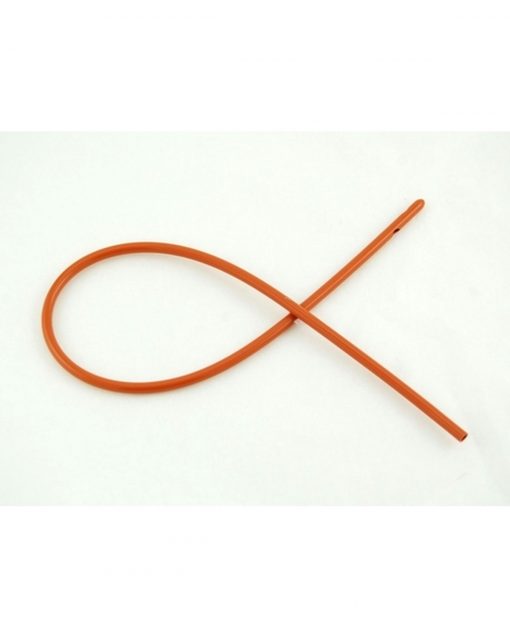 Cathéter intermittent Med-Rx rouge sans connecteur 40 cm (16") 14FR - 100 par boîte