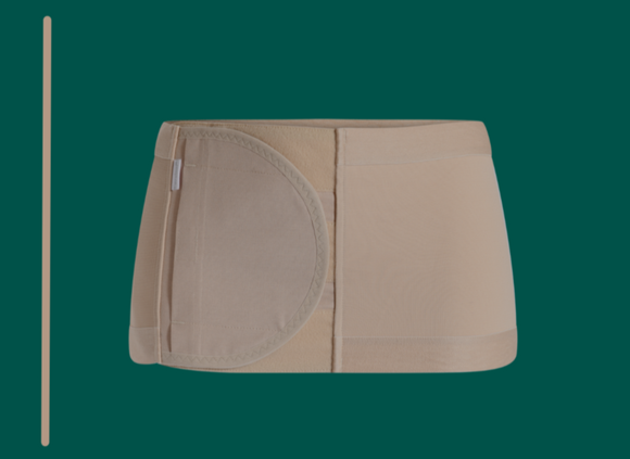 Myostomy corsinel belt hernia support garment 1