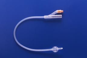 Cathéter de Foley Rusch 100 % silicone 40 cm (16") 14FRx5 ml/5 cc - 10 par boîte