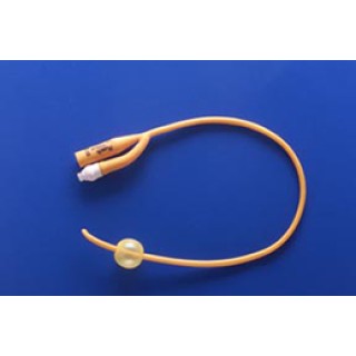 Rusch Gold Coude Foley Catheter 40cm (16") 12FRx5ml/5cc - 10 per Box