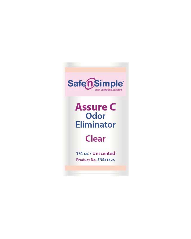 Safe n Simple Assure C Odor Eliminator 8ml Package