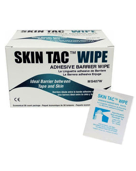 Torbot Skin Tac Adhesive Barrier Wipes - 50 per box