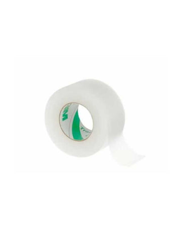 Ruban adhésif médical 3M Transpore - Transparent 2,5 cm x 9 m (1 po x 10 vg) - 12 par boîte