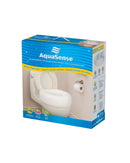 AquaSense Economy Raised Toilet Seat White - 1 each-2