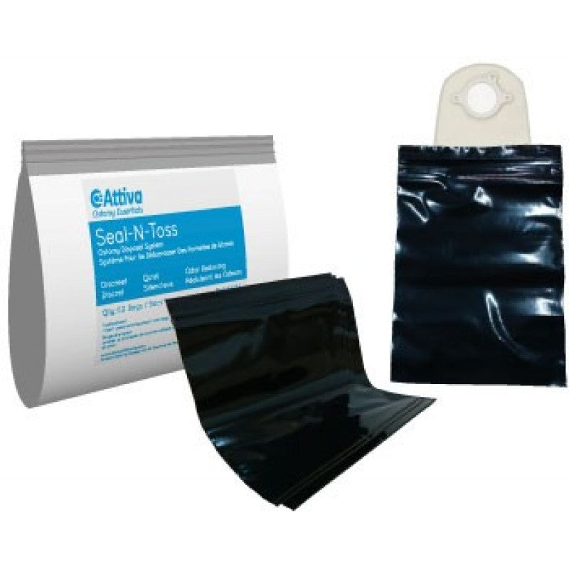 Attiva Seal-N-Toss Ostomy Disposal Bags - 50 per package