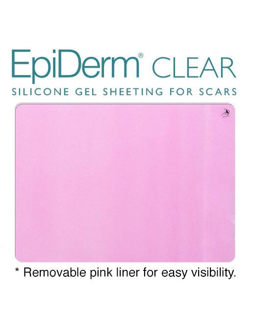 Biodermis Epi-Derm Silicone Gel Large Sheet 15.5"x11" - Clear Gel (1 Sheet per Package)