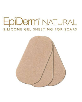 Biodermis Epi-Derm Silicone Gel Small Strips 2.75"x1.2", Fabric Backed - 6 per package