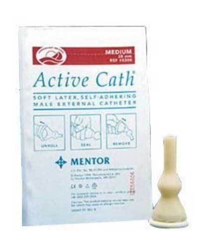 Cathéter externe masculin Coloplast Active Cath en latex 28 mm - 100 par boîte
