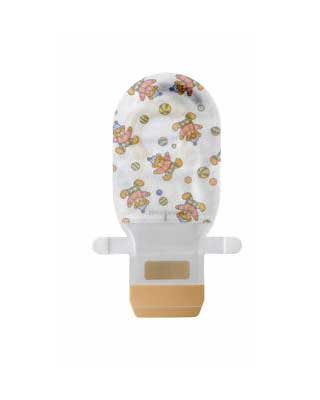 Coloplast Easiflex Paediatric Drainable Pouch - 10 per box, 20MM (3/4"), TRANSPARENT - 105ML