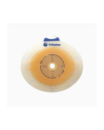 Support de protection cutanée Coloplast Sensura Click Xpro – 5 par boîte, NON CONVEXE, 25 MM (1") - 40 MM (1 9/16")