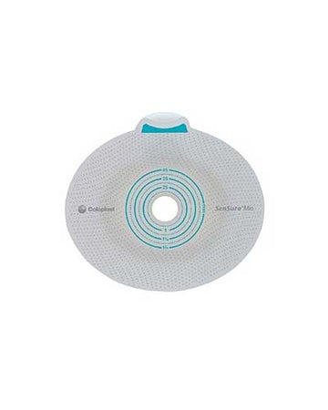 Coloplast SenSura Mio Flex Barrière cutanée légèrement convexe - 5 par boîte, LÉGÈREMENT CONVEXE, 15-30MM (5/8"-1 1/8") - 50MM (2")