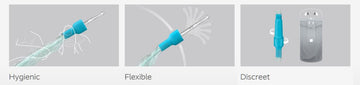 Coloplast SpeediCath Flex Urethral Hydrophilic Intermittent Catheter 14FR 17" (44cm) - 30 per Box - 0