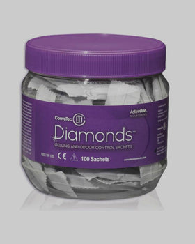 Convatec Diamonds Odour Control Gel Sachets - 100 per tub