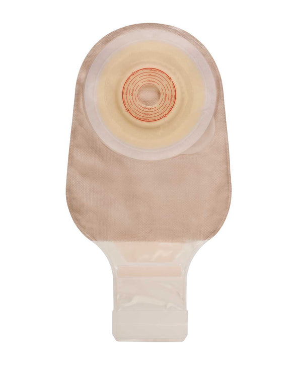 Convatec Esteem Plus 1-Piece Drainable Pouch with SafeSeal Closure and Filter Soft Convex Barrier - 10 per box, 20 - 47MM (3⁄4" - 1 7⁄8"), V1 LARGE - OPAQUE (2 SIDED COMFORT PANEL)