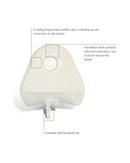 Convatec Little Ones 2-Piece Standard Urostomy Pouch Transparent - 10 per box, BROWN - 32MM (1¼")-2