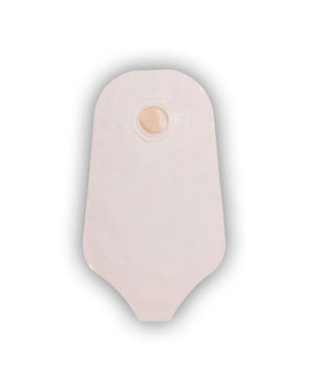 Convatec Natura 2-Piece Urostomy Pouch with Bendable Tap - Transparent 1 Sided Comfort Panel - 10 per box, ORANGE - 38MM (1½"), 25.4CM (10") - 0