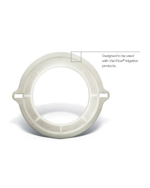 Convatec Visi Flow 2-Piece Irrigation Adapter Faceplate, Green/45mm 1 3/4" - 1 per box