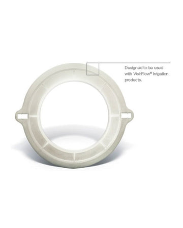 Convatec Visi Flow 2-Piece Irrigation Adapter Faceplate, Green/45mm 1 3/4" - 1 per box - 0