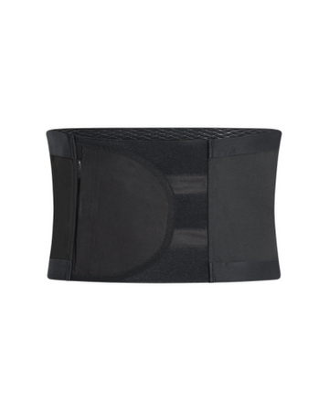 Ceinture Corsinel avec panneau Compression maximale de soutien pour stomie et hernie - 8 pouces - Petit - Noir