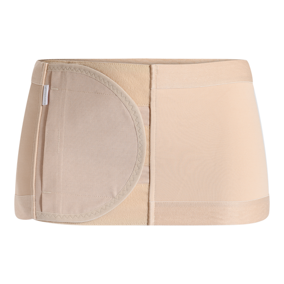 Corsinel Hernia Maximum Support Compression Belt -8inch - 3xlarge - Tan