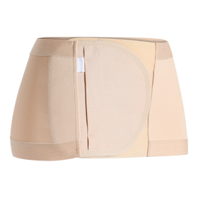 Ceinture de compression à soutien maximal pour hernie Corsinel - 8 pouces - Large - Tan - 0