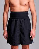 CUI Short de bain pour stomie pour hommes - 1 de chaque, GRAND, NOIR - TWIN **INDISPONIBLE TEMPORAIRE**-1