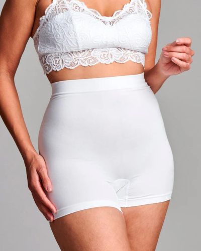 CUI Unisex Ostomy Seamless Support Boxer - 1 each, SMALL/MEDIUM, WHITE