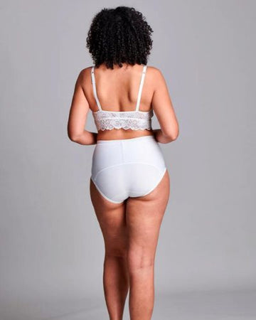 CUI Womens Hernia Low Waist Support Girdle Brief - 1 each, LARGE, WHITE - LOW - 0