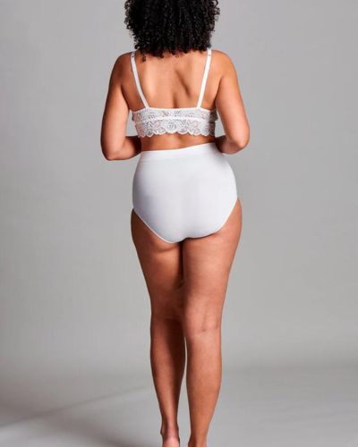 CUI Womens Ostomy Seamless Support Brief - 1 each, LARGE/XLARGE, WHITE