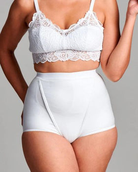 CUI Womens Ostomy Ultra-Lite Support Brief - 1 each, 10, WHITE - LEFT