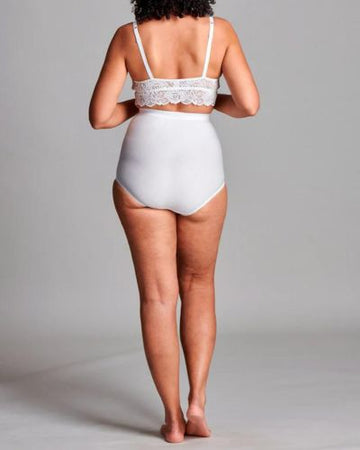 CUI Culotte de maintien ultra-légère pour femme pour stomie - 1 unité, 8, BLANC - GAUCHE - 0