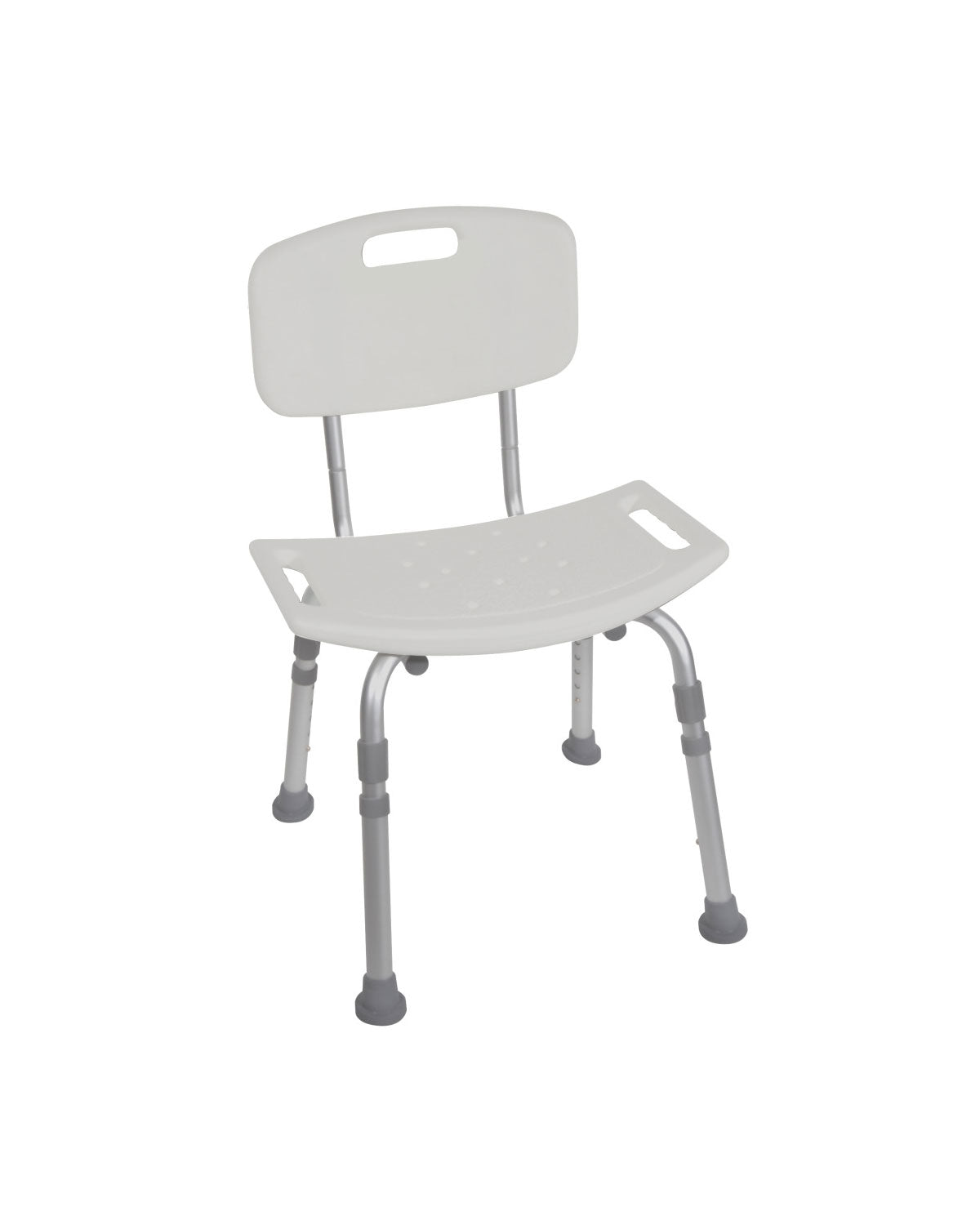 Drive Bath Shower Chair Deluxe Aluminum with Back- 1 each