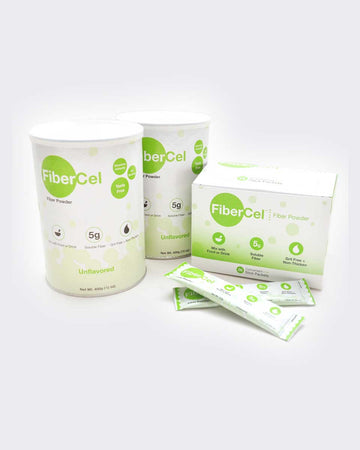 FiberCel Fiber Powder 12oz Canister - 6 per Case