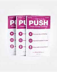 PUSH Collagen Dipeptide Concentrate - Packet - Mixed Berry - 180 per Case