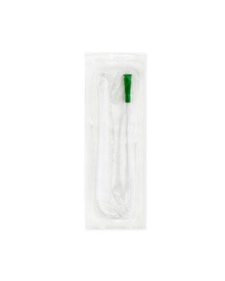 Hollister Apogee Intermittent Catheter  14FR 40CM (16") Straight, Curved Package  - 30 per Box