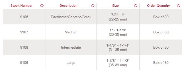 Hollister Male External Catheter Everyday Wear Latex Large 36mm-39mm 1 3/8"-1 1/2" - 30 per Box