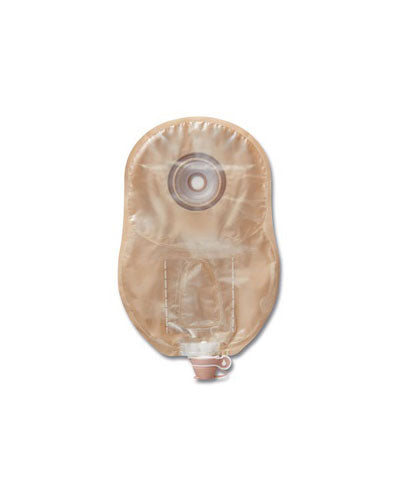 Hollister Premier 1-Piece Urostomy Pouch CeraPlus Soft Convex - 5 per box, 19MM (3/4"), BEIGE W/VEIWING OPTION - 23CM (9")