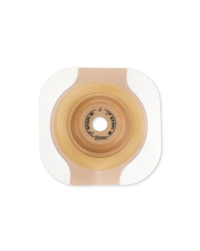 Hollister New Image CeraPlus Convex Skin Barriers - 5 per box, CUT TO FIT - UP TO 38MM (1 1/2"), RED - 57MM - NO TAPE - 0