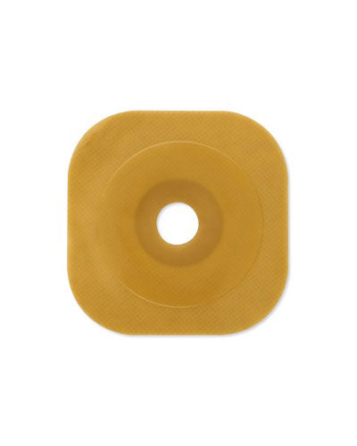 Hollister New Image FlexWear Flat Skin Barrier - 5 per box, CUT TO FIT - UP TO 3 1/2" (89MM), YELLOW - 102MM - WITH TAPE