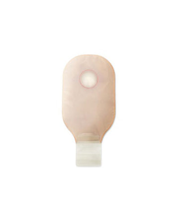 Hollister New Image 2-Piece 12" Drainable Pouch with Lock 'n Roll Closure Transparent - 10 per box, GREEN - 44MM, NO FILTER